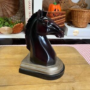 Bookend horse head 1 bookend decor equine